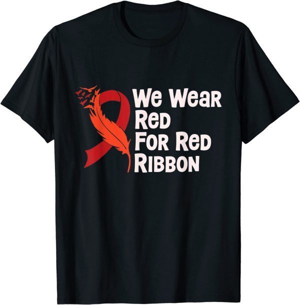 Red Ribbon Week Awareness Classic Shirt