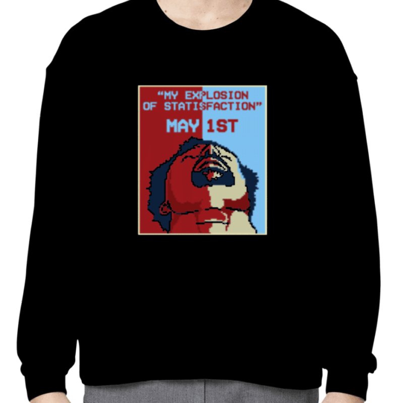 Therealrtu My Explosion Of Statisfaction May 1St Retro T-Shirt