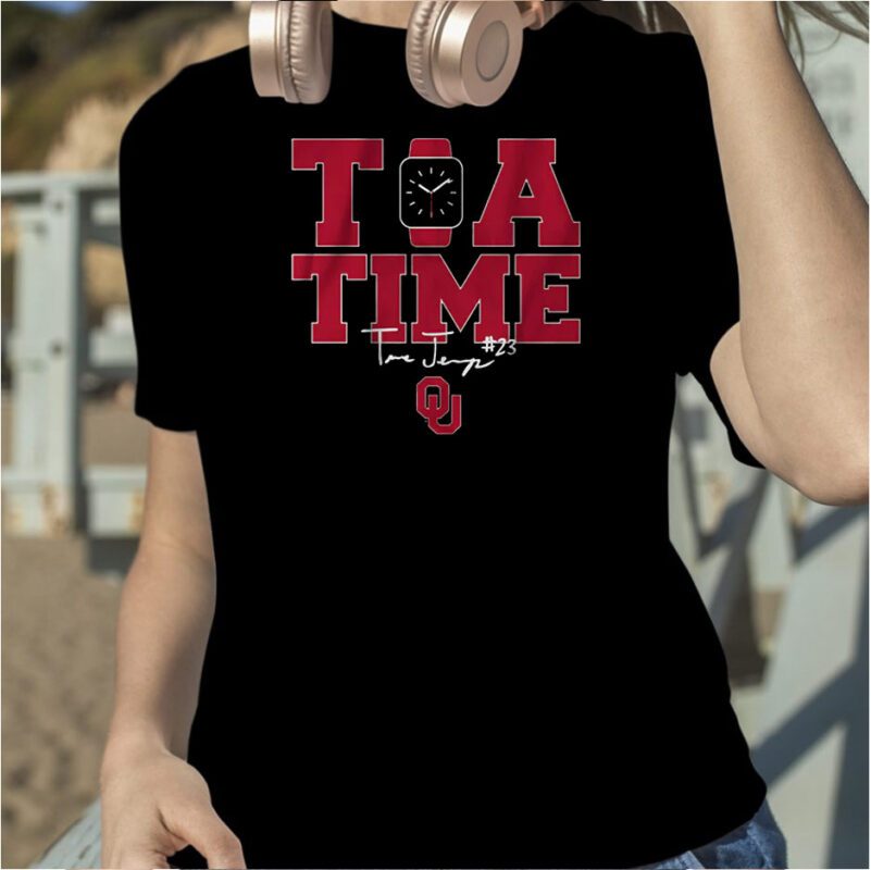 OKLAHOMA SOFTBALL: TIARE JENNINGS TIA TIME LOGO 2023 SHIRT