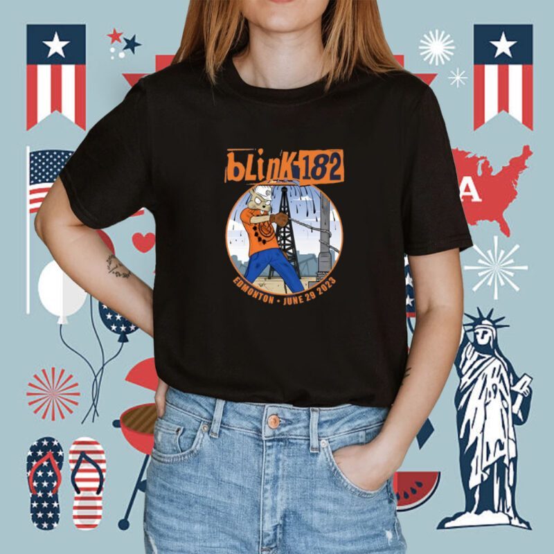 Blink 182 Edmonton June 29 2023 Shirt