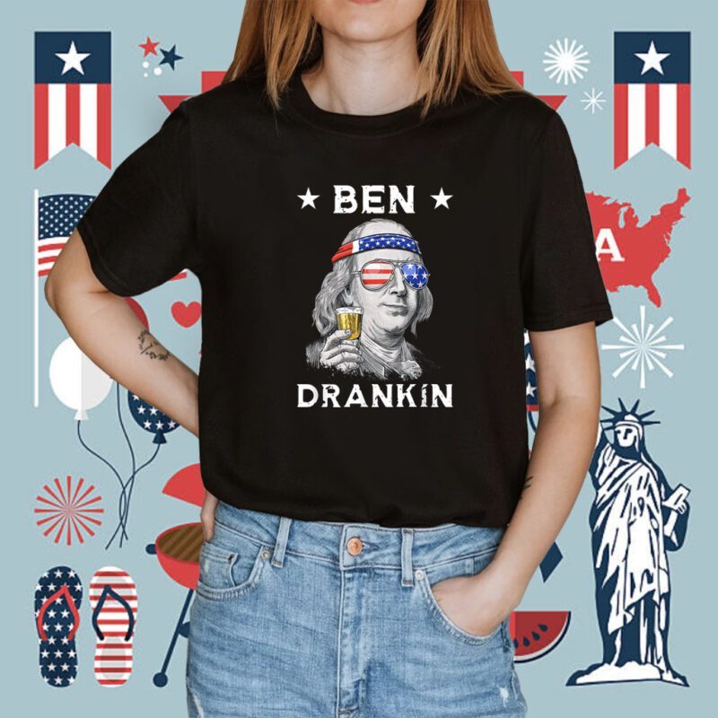 2023 4th of July Ben Drankin Funny Shirt