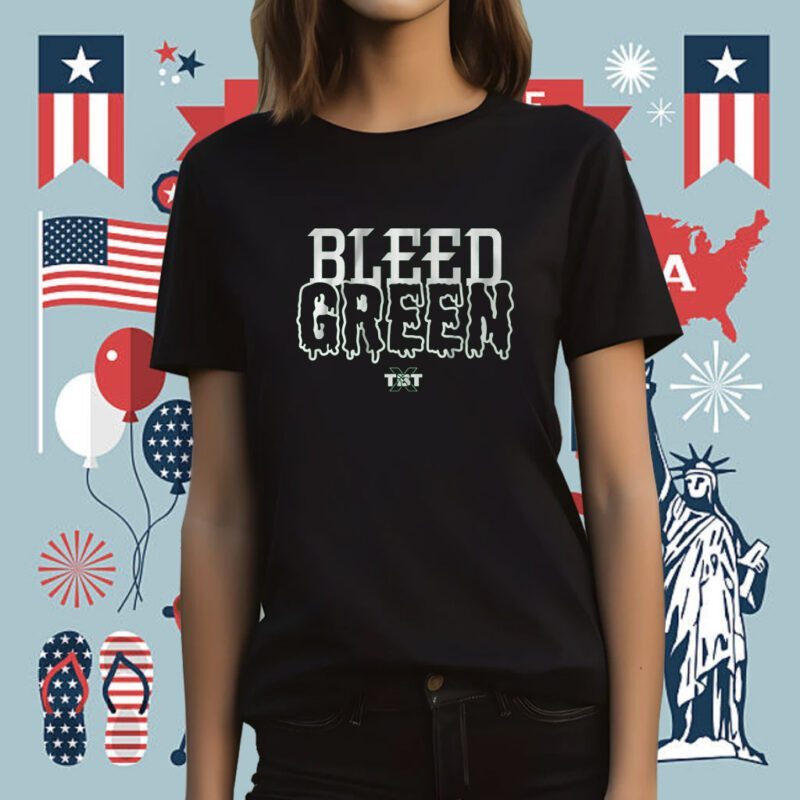 Bleed Green TBT Shirt