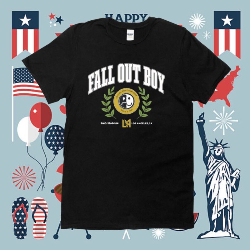 Fall Out Boy So Much For Stardust Tour Bmo Los Angeles Shirt