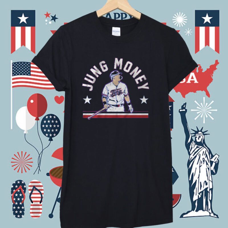 Josh Jung Money Texas Baseball Shirt