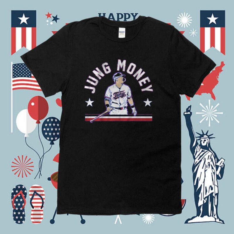 Josh Jung Money Texas Baseball Shirt
