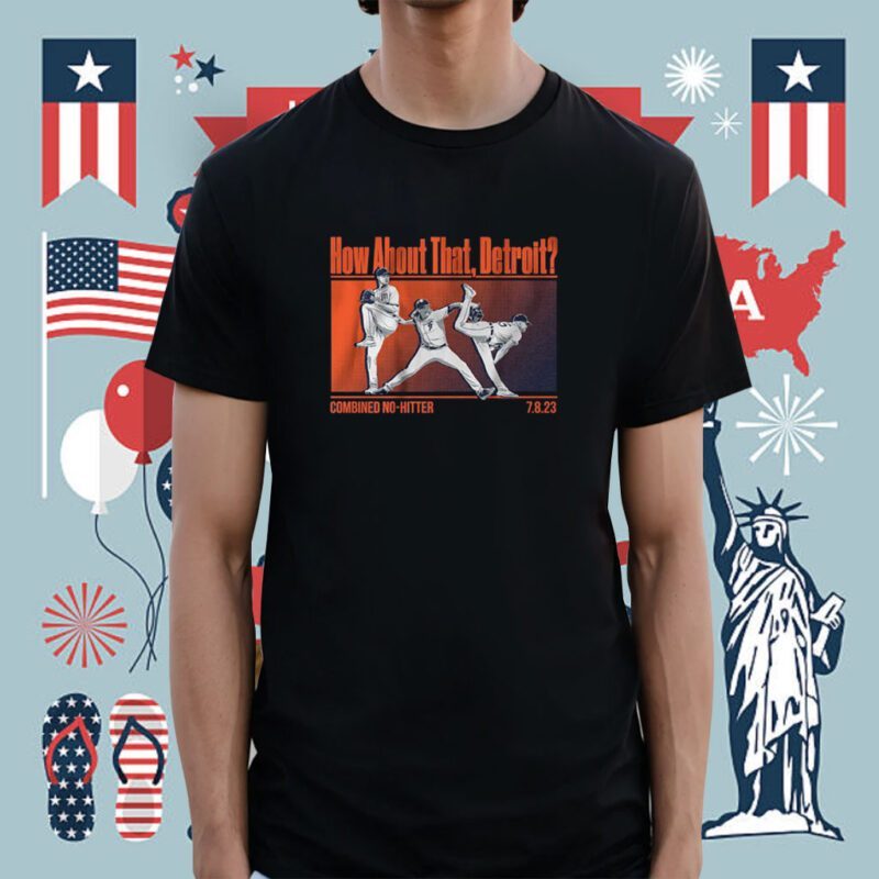 Matt Manning Detroit Combined No-Hitter Shirt