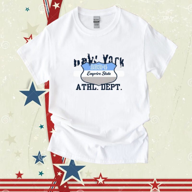 New York 1624 Empire State Athl Dept Shirt