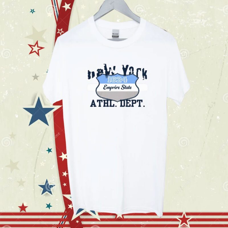 New York 1624 Empire State Athl Dept Shirt