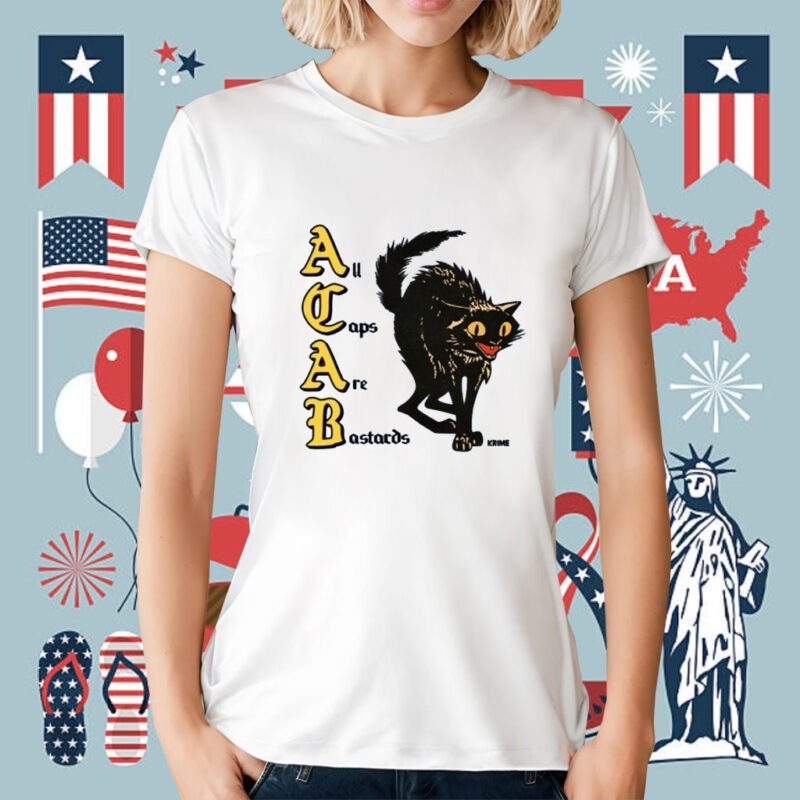No Gods No Masters All Cops Are Bastards Krime Gift T-Shirt