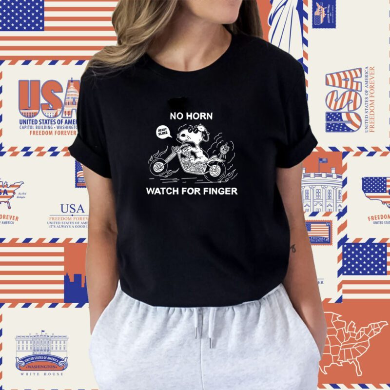 No Horn Watch For Finger Shirt