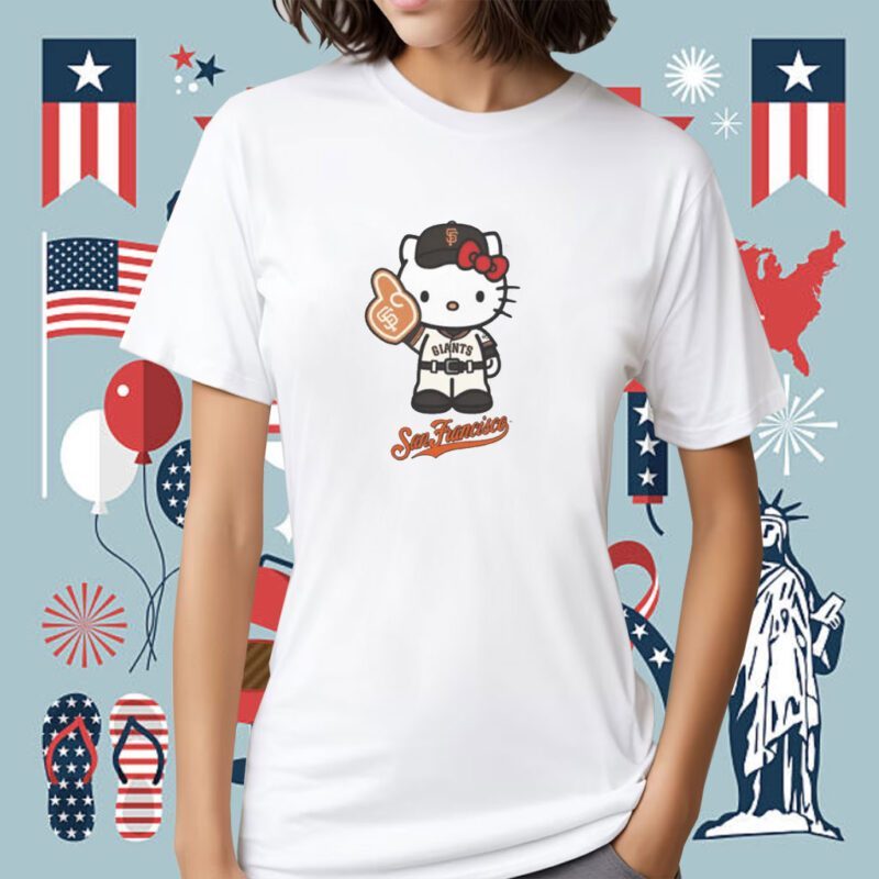 San Francisco Giants Hello Kitty Day 2023 Shirt