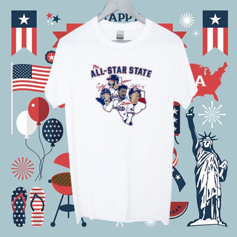 The All-Star State Texas Baseball Shirt