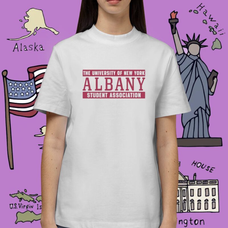 The University Of New York Albany Student Association Shirt