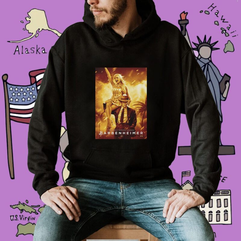 The World Forever Changes Barbenheimer Shirt