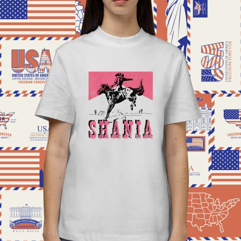 Western Shania First Name Punchy Cowboy Cowgirl Shirt