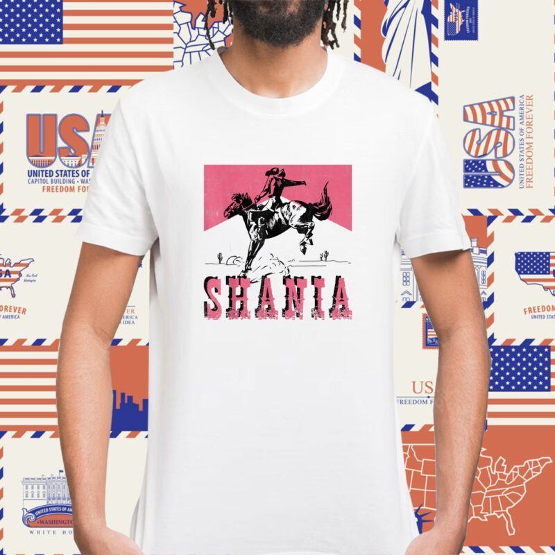 Western Shania First Name Punchy Cowboy Cowgirl Shirt