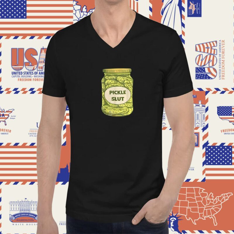 Pickle Slut Canned Pickles Funny TShirt