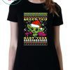 Adopt This Baby Yoda Santa Hat Ugly Christmas Shirt