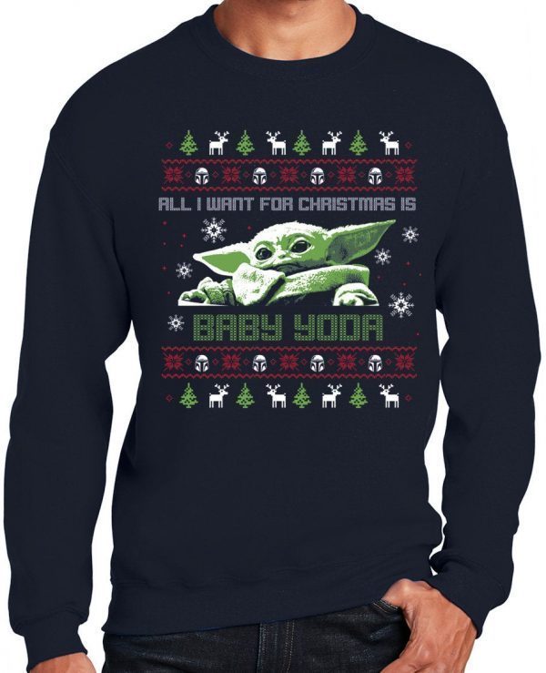 BABY YODA - Ugly Christmas Sweatshirt