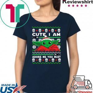 Baby Yoda Shirt Christmas 2020