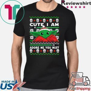 Baby Yoda Shirt Christmas 2020