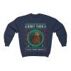 Baby Yoda Is My Spirit Animal Ugly Christmas Sweatshirt