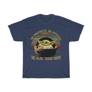 Baby Yoda Quote Star Wars Unisex Heavy Cotton T-Shirts