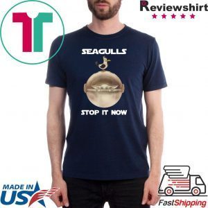 Baby Yoda Seagulls Stop It Now Shirt Merry Christmas 2020
