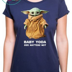 Baby Yoda Size matters not shirt Xmas 2020