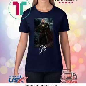 Dwayne Johnson The Rock Black Adam Tee Shirt