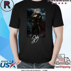 Dwayne Johnson The Rock Black Adam Tee Shirt