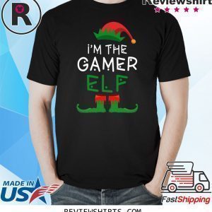 I’m The Gamer Elf Matching Family Group Christmas Xmas T-Shirt