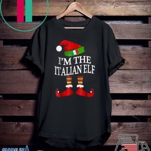 I’m The Italian Elf Matching Group Family Christmas shirt