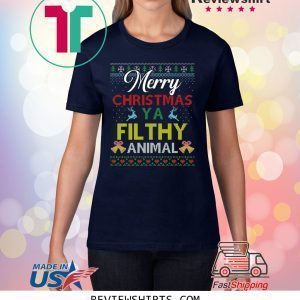 Merry Christmas Ya Filthy Animal Christmas 2020 Tee Shirt