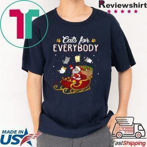 Nice Cats For Everybody Christmas shirt