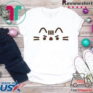 Pusheen The Cat Face Tee Shirt
