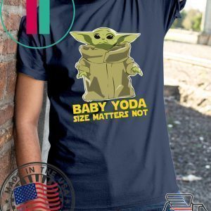 Size Matters Not Baby Yoda The Mandalorian Shirt Christmas 2020
