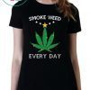 Smoke weed everyday Christmas Tee shirt
