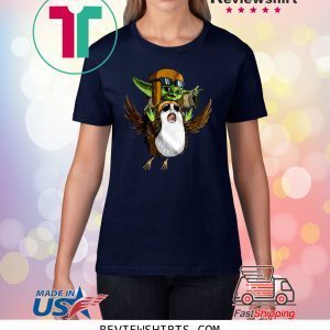 The Child Yoda Riding Porg Tee Shirt