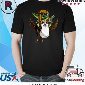 The Child Yoda Riding Porg Tee Shirt