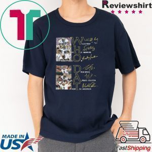 Whodat Willie Roaf Archie Manning Rickey Jackson Drew Brees Marques Colston Morten Andersen Signatures shirt