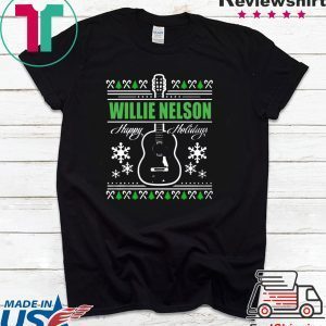 Willie Nelson guitar Christmas 2020 Shirts