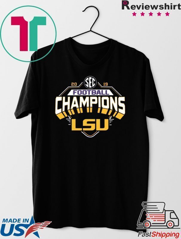 2019 LSU SEC Championship Tee Shirts Teeducks