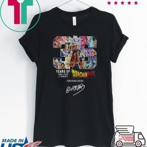 36 Years Of Dragonball 19842020 Toriyama Akira shirt