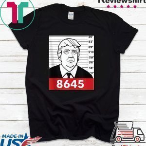 8645 Impeach Donald Trump graphic T-Shirt