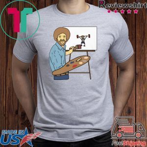BOB ROSS GYM Tee Shirt
