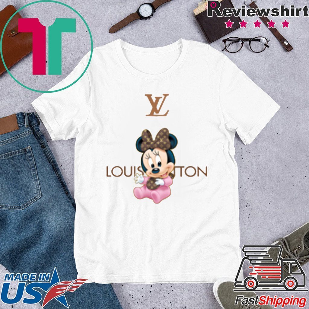 Baby Mini Mouse Disney Louis Vuitton Stay Stylish Tee Shirt - Teeducks