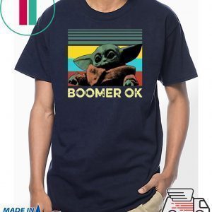 Baby Yoda Boomer Ok 2020 T-Shirts