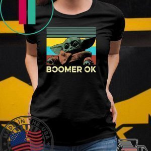 Baby Yoda Boomer Ok 2020 T-Shirts
