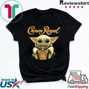 Baby Yoda Crown Royal Tee Shirts